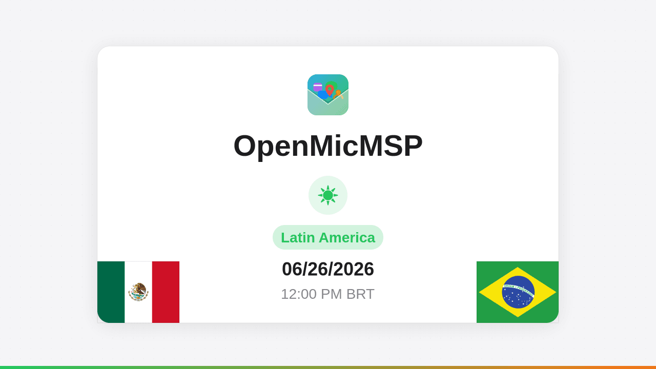 OpenMicMSP Latin America