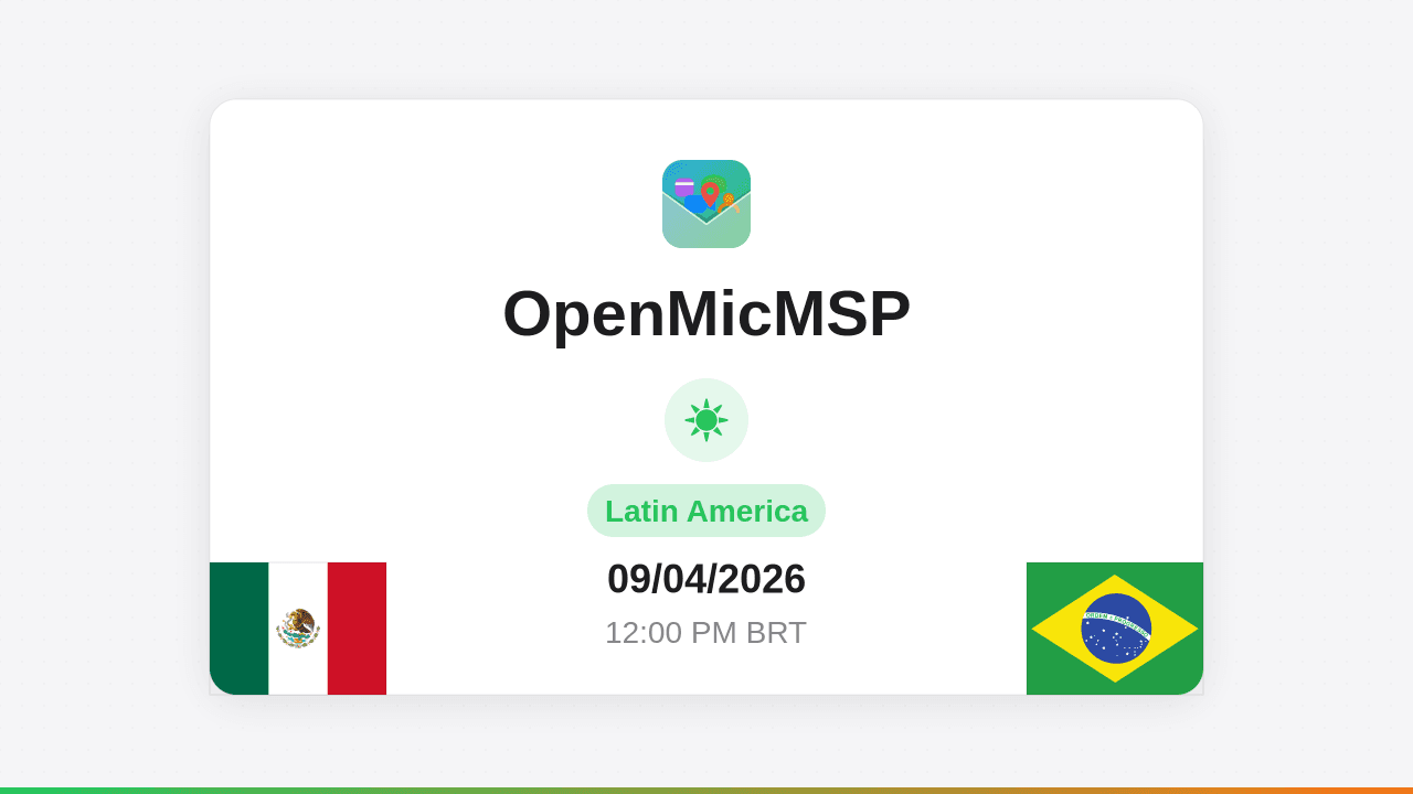 OpenMicMSP Latin America