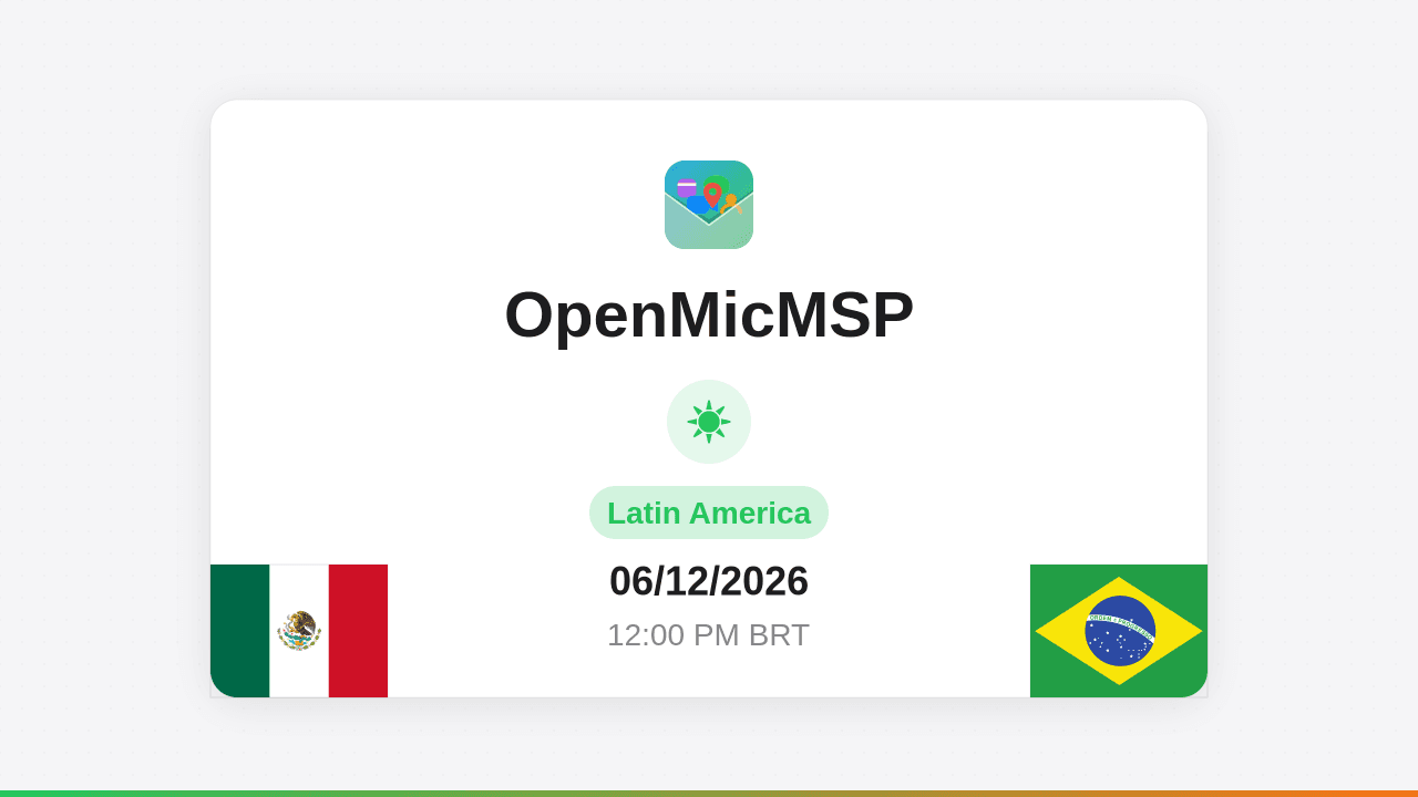 OpenMicMSP Latin America