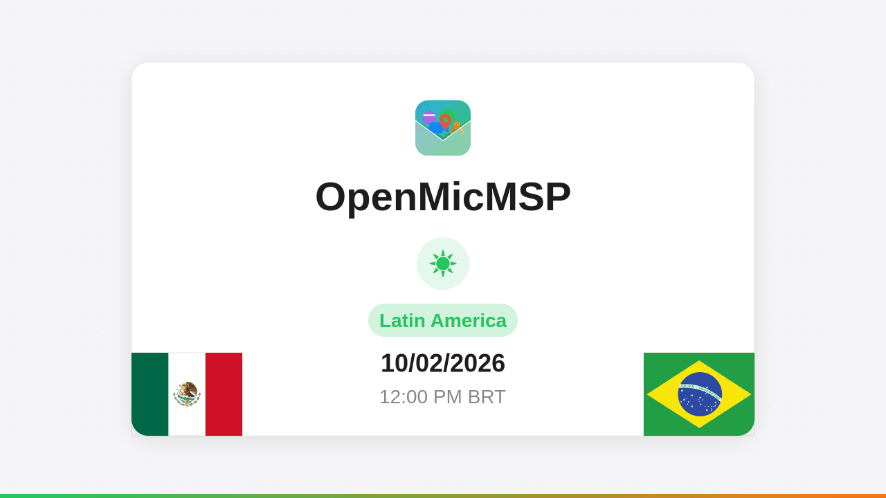 OpenMicMSP Latin America